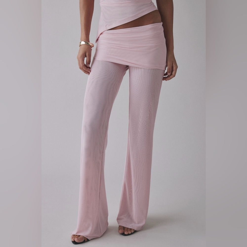 Pink Fold Over Pants (CAMPBELL&KRAMER x Urban Outfitters)